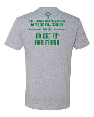 Custom Apparel - Screen Printing - St. Patrick Cross Country T-shirt - St. Pats Cross Country