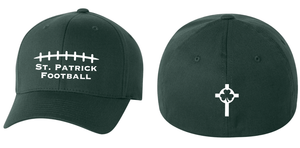Custom Apparel - Screen Printing - St. Patrick Football 2022 - Dark Green Hat - St. Patrick Football 2022