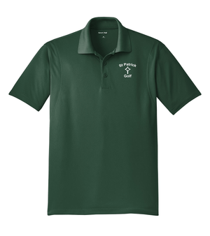 Custom Apparel - Screen Printing - St. Patrick Golf - Performance Polo - St. Patrick Golf