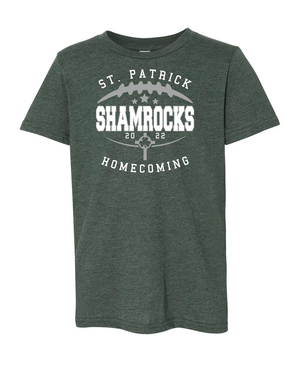 Custom Apparel - Screen Printing - St. Patrick Homecoming 2022 Forest T-shirt - St. Patrick Homecoming 2022