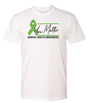Custom Apparel - Screen Printing - St. Patrick Mental Health Awareness T-shirt - T-Shirt - St. Pats You Matter
