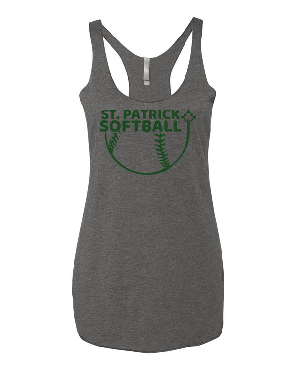 Custom Apparel - Screen Printing - St. Patrick Softball Tank Top - St. Patrick Softball