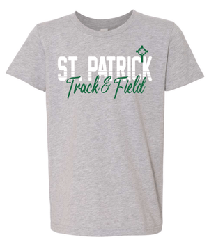 Custom Apparel - Screen Printing - St. Patrick Track & Field – Unisex T-shirt - St. Patrick Track & Field 2023