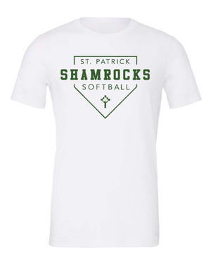 Custom Apparel - Screen Printing - St. Patricks Softball – Unisex CVC Jersey Tee - St. Patrick Softball 2023
