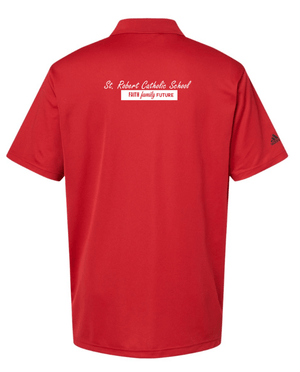 Custom Apparel - Screen Printing - St. Robert Catholic School - Adidas Staff Polo - St. Robert Catholic School - Staff