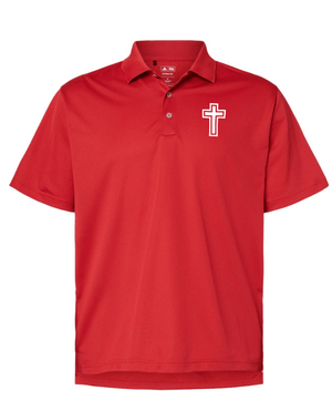 Custom Apparel - Screen Printing - St. Robert Catholic School - Adidas Staff Polo - St. Robert Catholic School - Staff