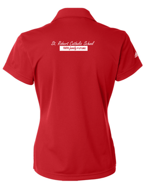 Custom Apparel - Screen Printing - St. Robert Catholic School - Adidas Staff Polo - St. Robert Catholic School - Staff