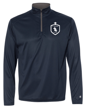 Custom Apparel - Screen Printing - St. Robert Catholic School - School Approved Unisex 1/4 Zip - St. Robert - 14064