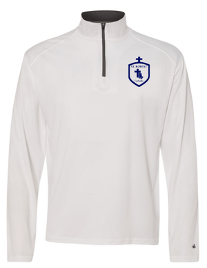 Custom Apparel - Screen Printing - St. Robert Catholic School - School Approved Unisex 1/4 Zip - St. Robert - 14064