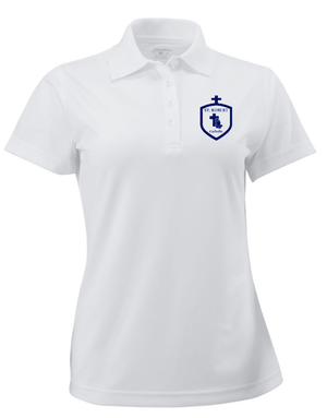 Custom Apparel - Screen Printing - St. Robert Catholic School - School Approved Women's Polo - St. Robert Catholic School