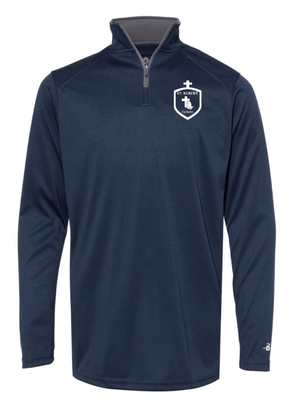 Custom Apparel - Screen Printing - St. Robert Catholic School - School Approved Youth 1/4 Zip - St. Robert - 14064