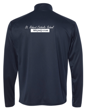 Custom Apparel - Screen Printing - St. Robert Catholic School - Staff 1/4 Zip - St. Robert Catholic School - Staff