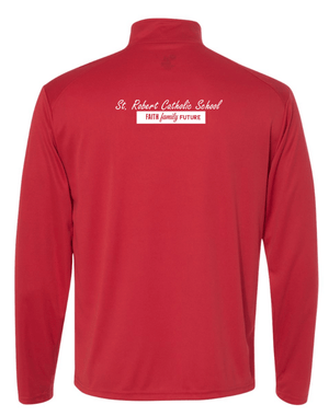 Custom Apparel - Screen Printing - St. Robert Catholic School - Staff 1/4 Zip - St. Robert Catholic School - Staff