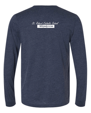 Custom Apparel - Screen Printing - St. Robert Catholic School - Staff Long Sleeve T-shirt - St. Robert - 14065