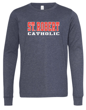 Custom Apparel - Screen Printing - St. Robert Catholic School - Youth Long Sleeve T-shirt - St. Robert - 14064