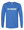 Custom Apparel - Screen Printing - Stay Positive - Youth Long Sleeve T-shirt (Blue, Grey) - Stay Positive