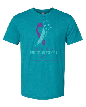 Custom Apparel - Screen Printing - Suicide Awareness - T-shirt - Suicide Awareness