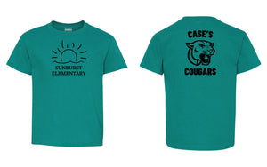 Custom Apparel - Screen Printing - Sunburst Elementary - Case's Cougars - Sunburst Classes