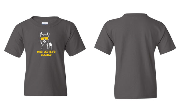 Custom Apparel - Screen Printing - Sunburst Elementary - Mrs. Lester's Llamas - Sunburst Classes