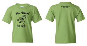 Custom Apparel - Screen Printing - Sunburst Elementary - Mrs. Simmon's Sea Turtles - Sunburst Classes