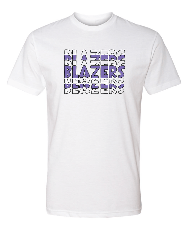 Custom Apparel - Screen Printing - Sunburst Elementary - Multi Blazers Design - Sunburst Elementary
