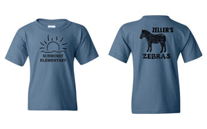 Custom Apparel - Screen Printing - Sunburst Elementary - Zeller's Zebras - Sunburst Classes