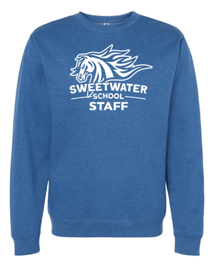 Custom Apparel - Screen Printing - Sweetwater Elementary School - Staff Crewneck - Sweetwater Elementary