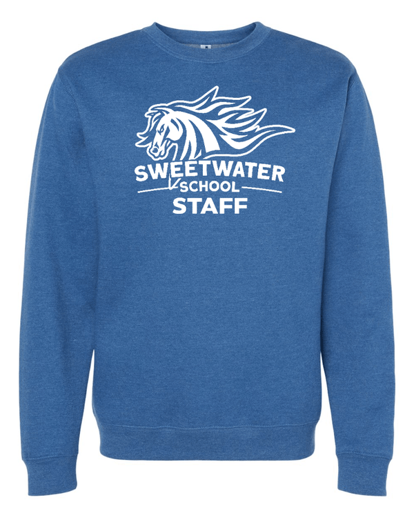 Custom Apparel - Screen Printing - Sweetwater Elementary School - Staff Crewneck - Sweetwater Elementary