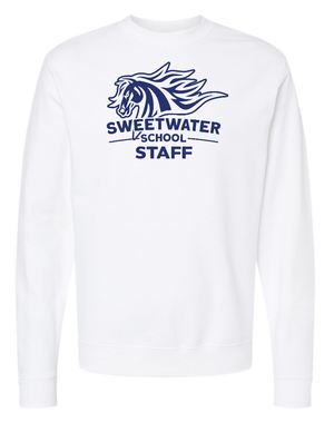 Custom Apparel - Screen Printing - Sweetwater Elementary School - Staff Crewneck - Sweetwater Elementary