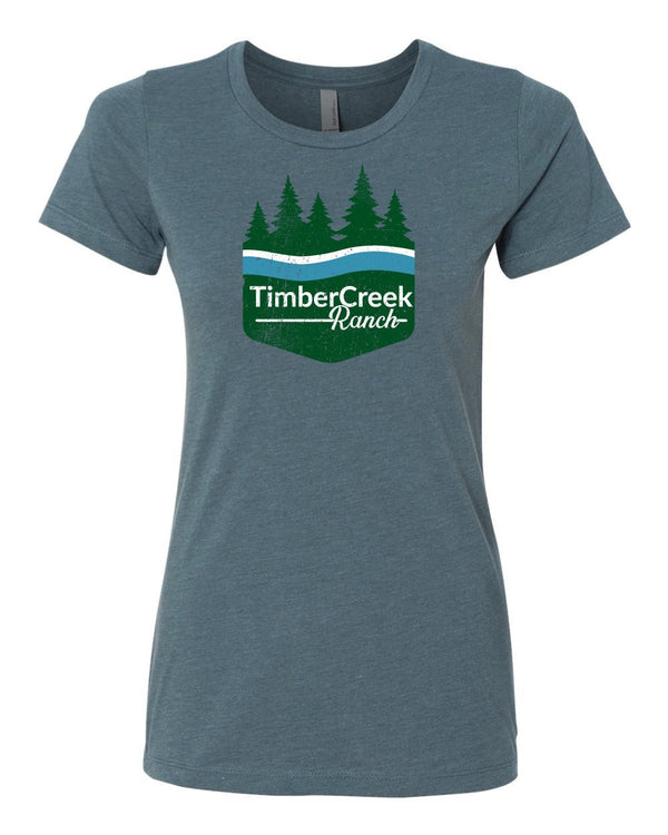 Custom Apparel - Screen Printing - Timber Creek Ranch - Women's TShirt - Timber Creek Ranch
