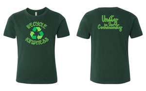 Custom Apparel - Screen Printing - Unity in the Community: Recycle Kindness - DeWitt Public Schools