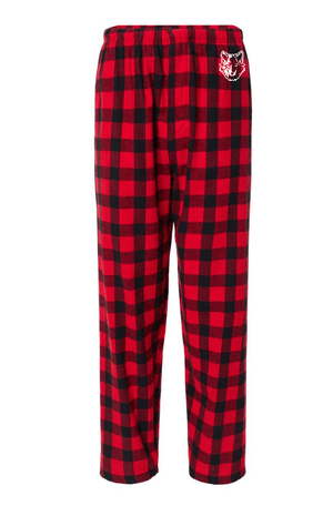 Custom Apparel - Screen Printing - Wolves Christmas PJs - bottoms - Wolves Christmas 2022