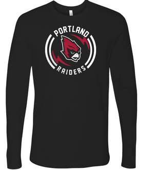 Custom Apparel - Screen Printing - WW & OW - Circle Raider Bolt LS T-shirt - WW+OW