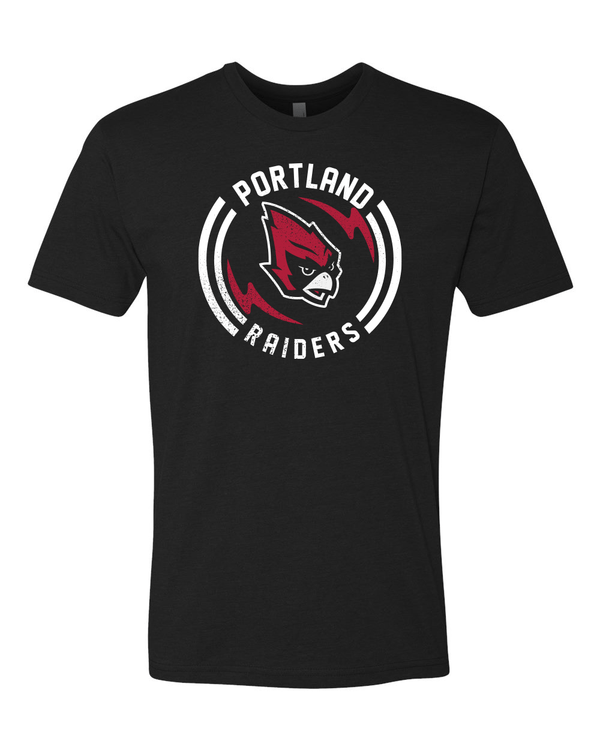 Custom Apparel - Screen Printing - WW & OW - Circle Raider Bolt T-shirt - WW+OW